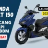 New Honda Beat 150 Tantang Yamaha Aerox 155 dengan Mesin PGM-FI 150CC Yang Lebih Canggih!