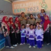 Pelajar Berbondong-bondong Datangi Stand Satpol PP di Sukabumi Expo