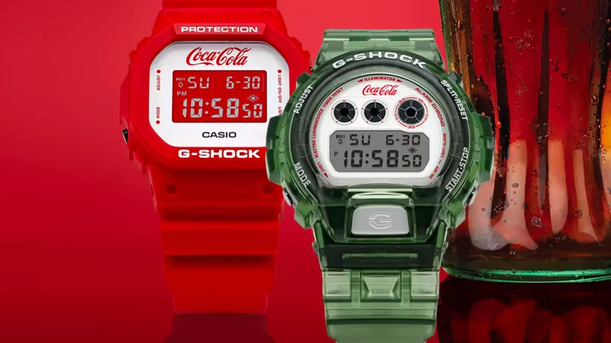 Jam Tangan G-Shock Kolaborasi x Coca-Cola