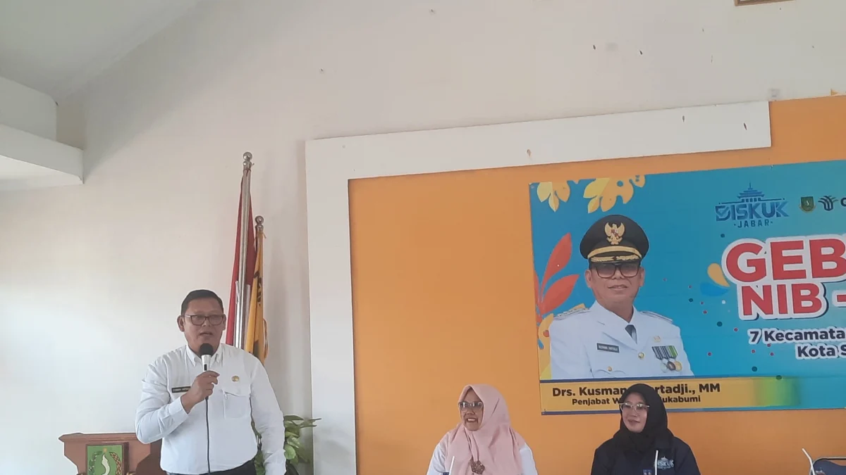 Gebyar NIB Dorong Pelaku UMKM di Kota Sukabumi Naik Kelas