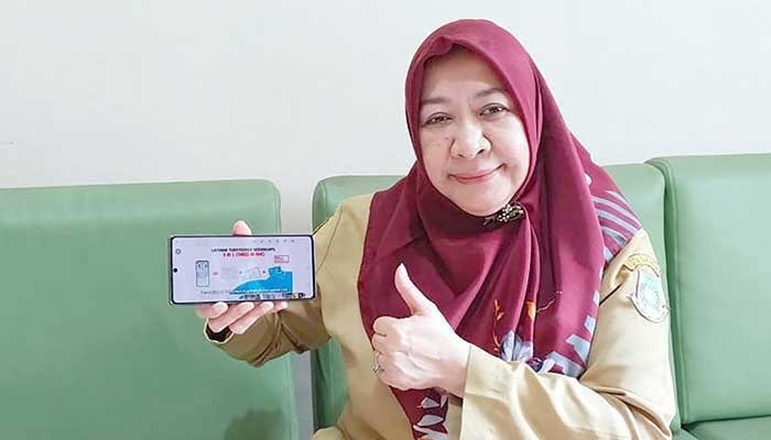 Delapan Ribu Warga Kota Sukabumi Tercatat Disdukcapil Sudah Aktivasi IKD.