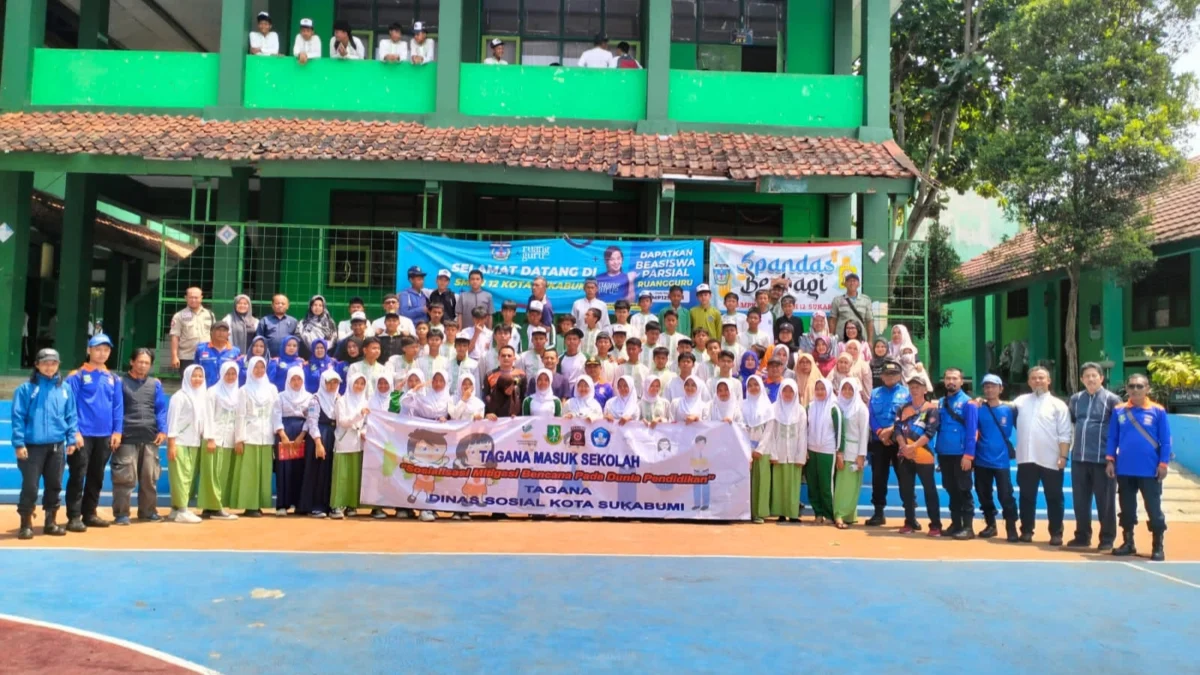 Program TMS Dinas Sosial Sasar Pelajar SMP Negeri 12 Kota Sukabumi.