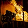 Ludes Dimakan Api, Pabrik Helm di Rumpin Bogor Terbakar