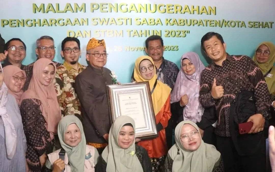 Pemkab Sukabumi Raih Penghargaan KKS Swasti Saba Kategori Wistara