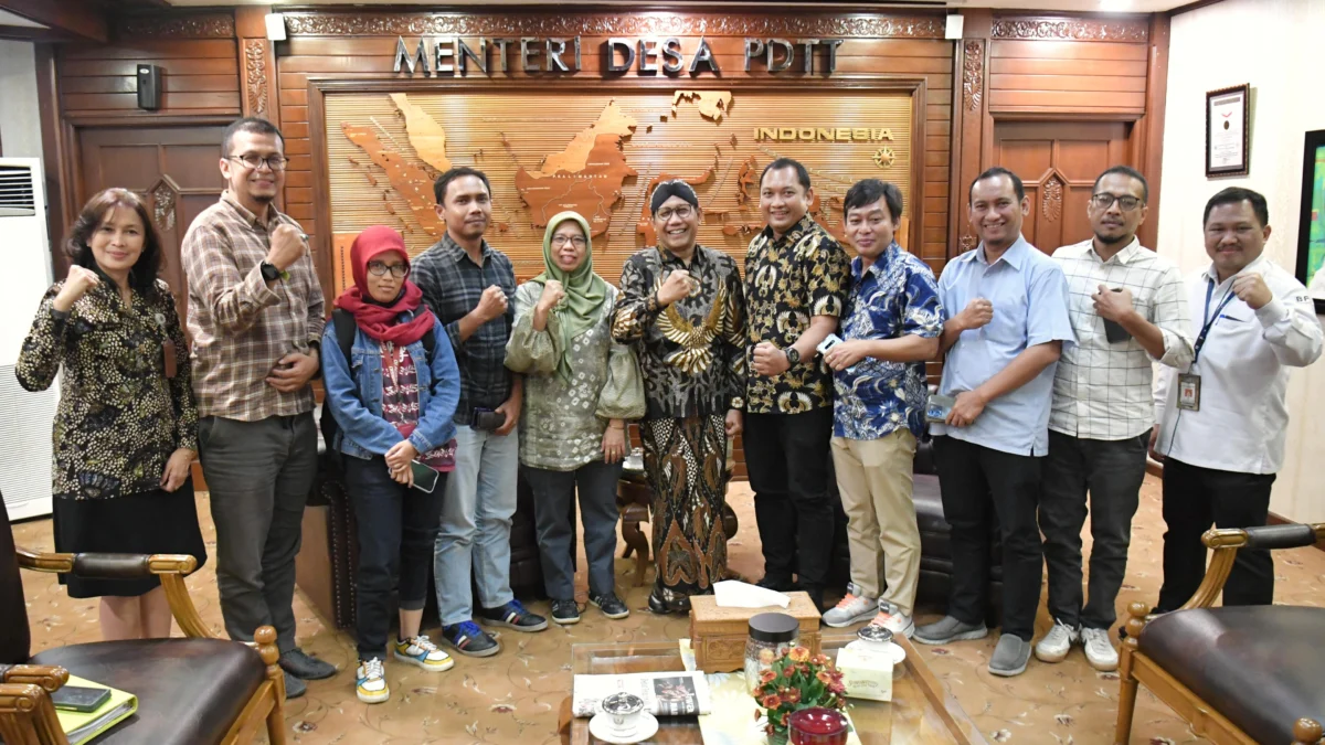 Kemendes-PDTT Siap Jalin Kerjasama dengan DNN untuk Kemajuan Desa.