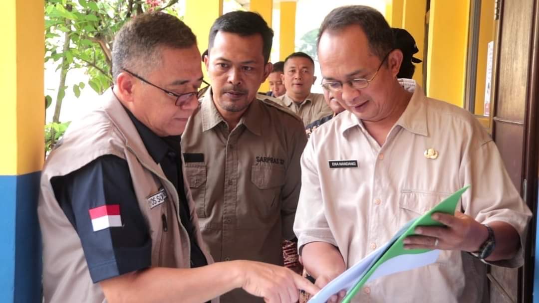 Wakil Bupati Monev Pembangunan di Kecamatan Parungkuda dan Cicurug