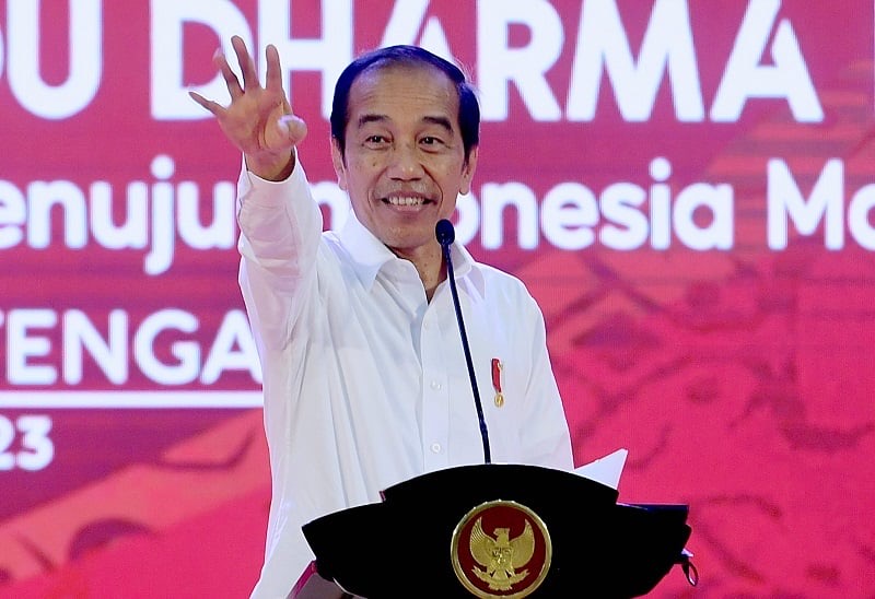 Jokowi Sebut Pilpres 2024 Terlalu Banyak Drama