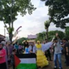 Bendera Palestina Berkibar di Acara Milad Desa Damarraja ke-16