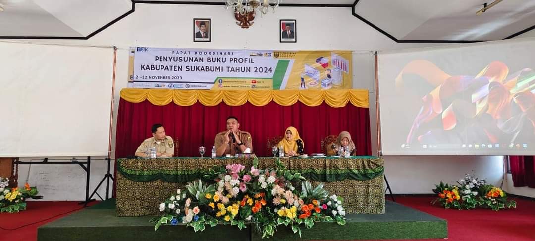 Diskominfo Gelar Rakor Penyusunan Buku Profil Kabupaten Sukabumi