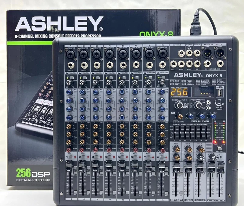 Mengoptimalkan Kreativitas Musik Anda dengan Mixer Ashley Onyx 8
