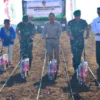 Wakasad TNI-AD Tinjau Lahan Program Gerakan Hanpangan di Ciemas