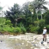 Banjir Bandang Rusak Saluran Irigasi di Desa Sindangresmi Jampangtengah