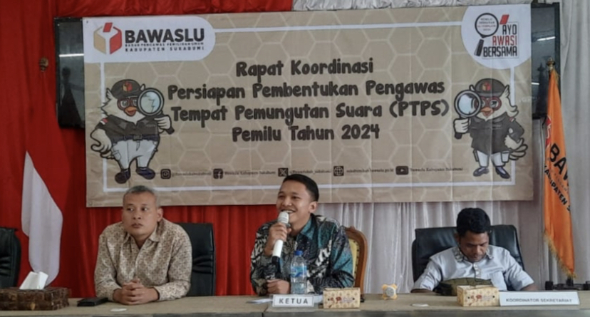 Bawaslu Kabupaten Sukabumi Butuh 8.000 PTPS pada Pemilu 2024
