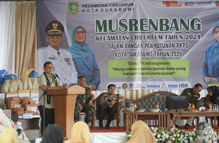 Musrenbang Cibeureum, PJ Wali Kota Sukabumi Kusmana Hartadji : Bangun Wilayah Butuh Partisipasi Warga