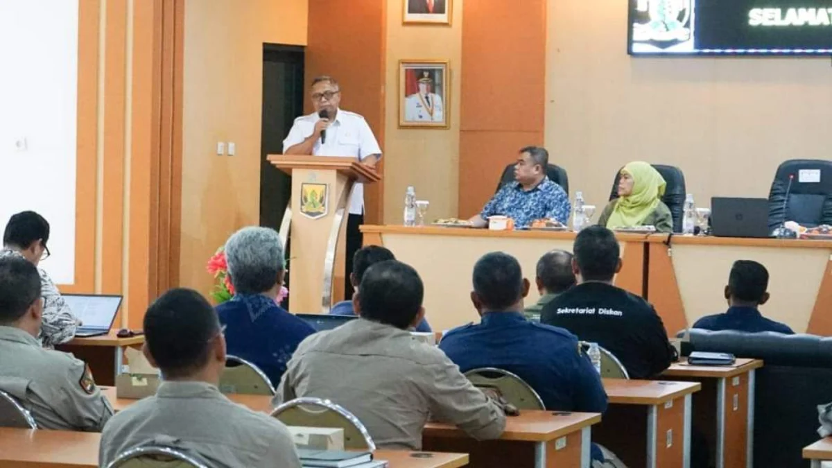 : Bupati Sukabumi, Marwan Hamami membuka workshop implementasi fishway. Foto : laman Humas Pemkab Sukabumi