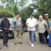 Pj Wali Kota Sukabumi Kusmana Hartadji menerima Kepala Dishut Jabar Dodit Ardian