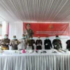 Kejaksaan Negeri Kabupaten Sukabumi memusnahkan berbagai barang bukti