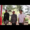 Wakil Bupati Sukabumi, Iyos Somantri saat menghadiri Peringatan HUT ke 44 TNGGP tahun 2024 di Kabupaten Cianj