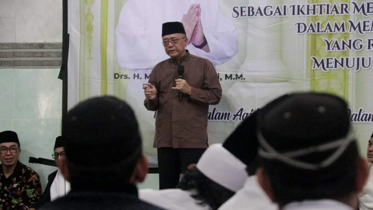 Wakil Bupati Sukabumi, Iyos Somantri menghadiri Muhibah Ramadhan