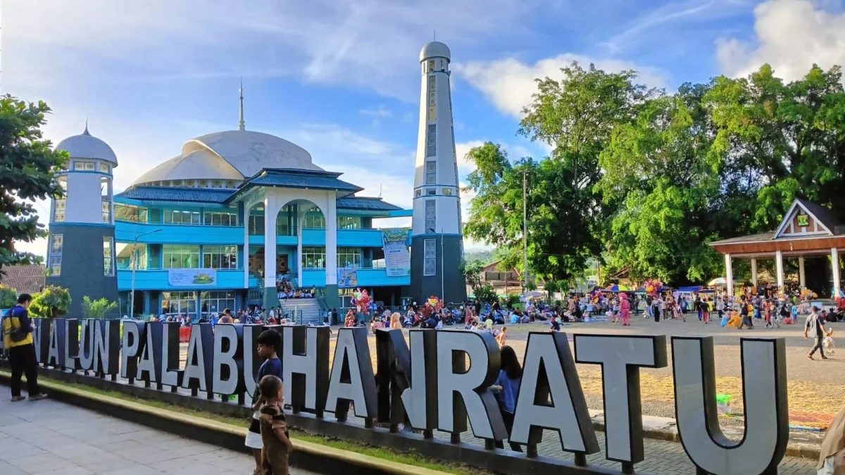 Lokasi Alun-alun Palabuhanratu yang akan di bangun Titik Nol Km Kabupaten Sukabumi