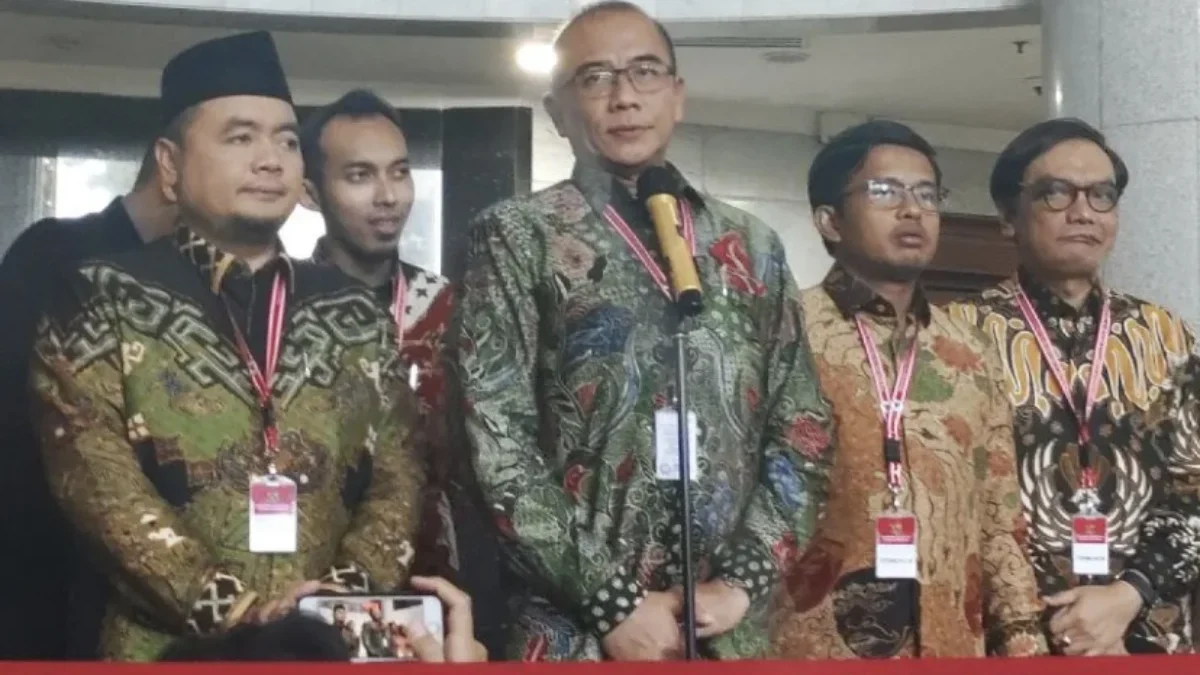 Ketua Komisi Pemilihan Umum (KPU) RI Hasyim Asy\'ari