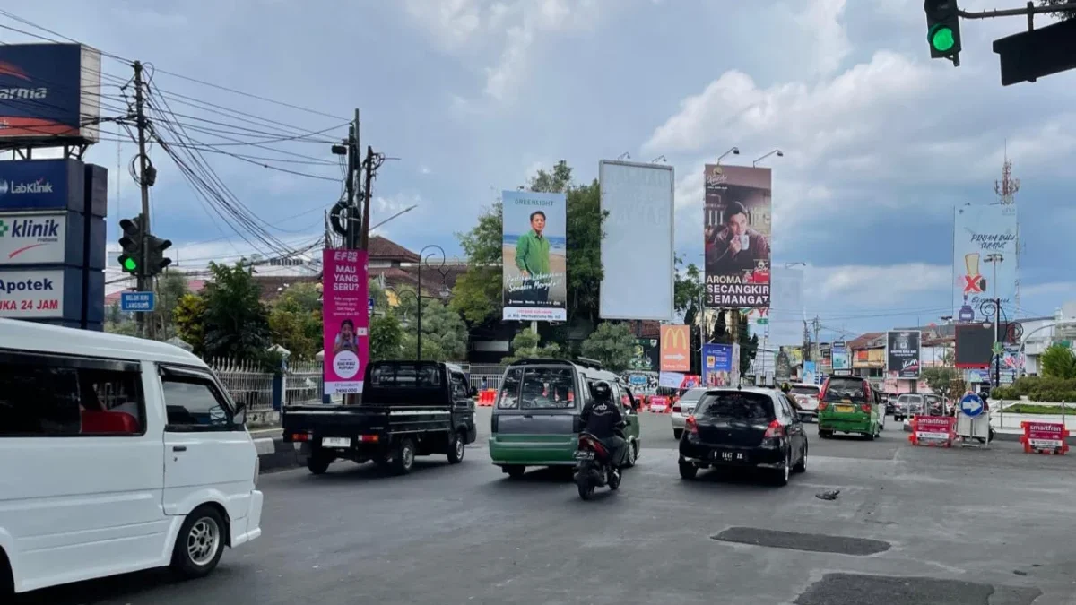 Mobilitas kendaraan di wilayah Kota Sukabumi