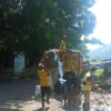 Petugas Kebersihan dan Pengangkut Sampah dari DLH Kabupaten Sukabumi