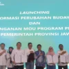 Pj Wali Kota Sukabumi Kusmana Hartadji menghadiri launching di Ruang Auditorium FK Universitas Padjajaran