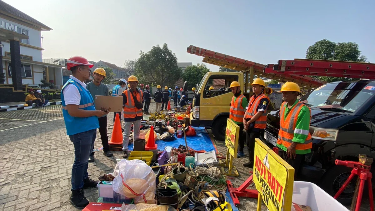 Jelang Kemerdekaan RI, PLN Sukabumi Lakukan Inspection Day K3